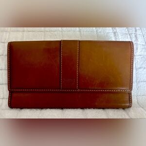 Vintage COACH Leatherware Hamilton Leather Long Wallet